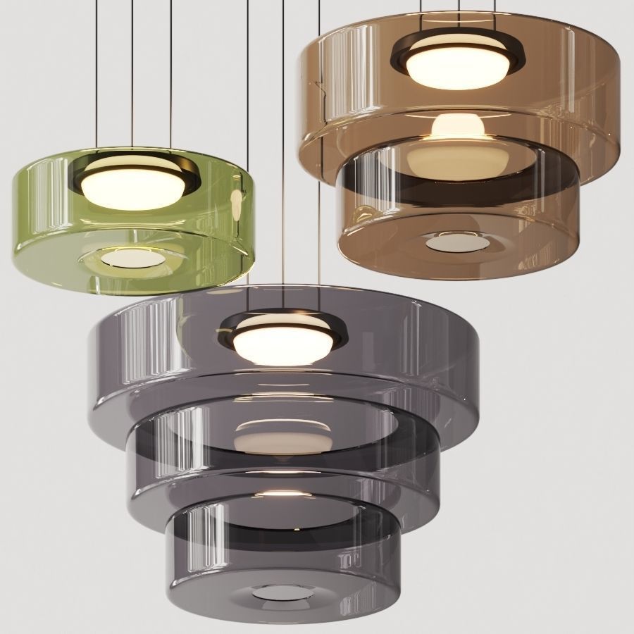 Creative Modern Round Glass Pendant Light