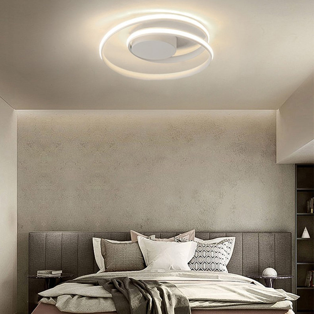 Metal Minimalist Living Room Ceiling Lamp