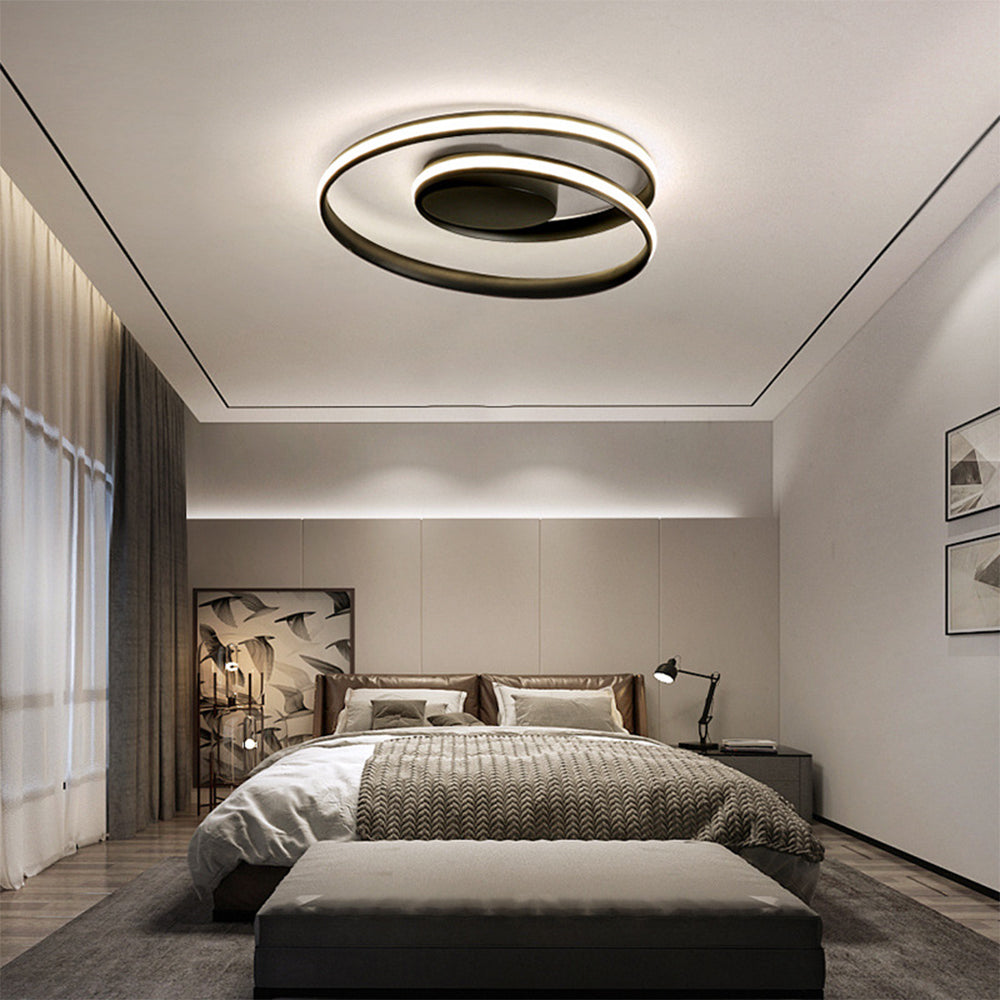 Metal Minimalist Living Room Ceiling Lamp