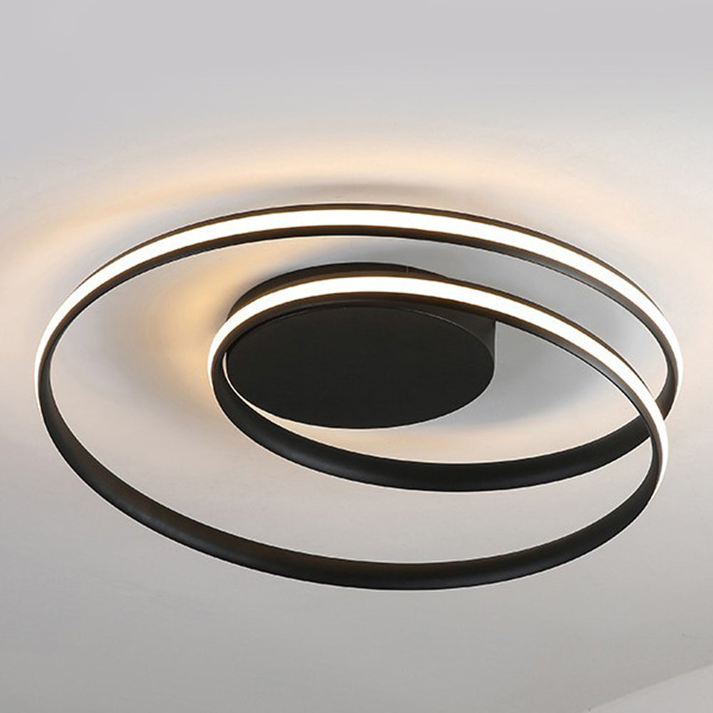 Metal Minimalist Living Room Ceiling Lamp