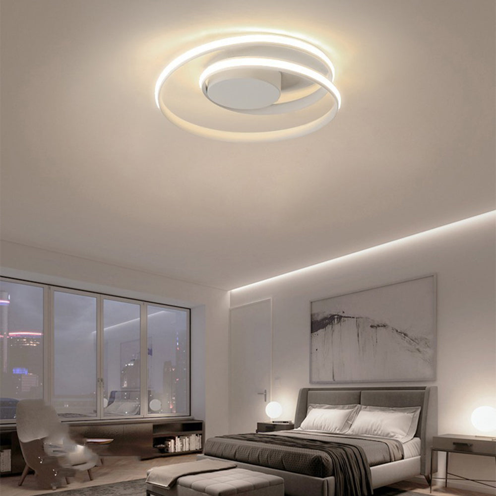 Metal Minimalist Living Room Ceiling Lamp