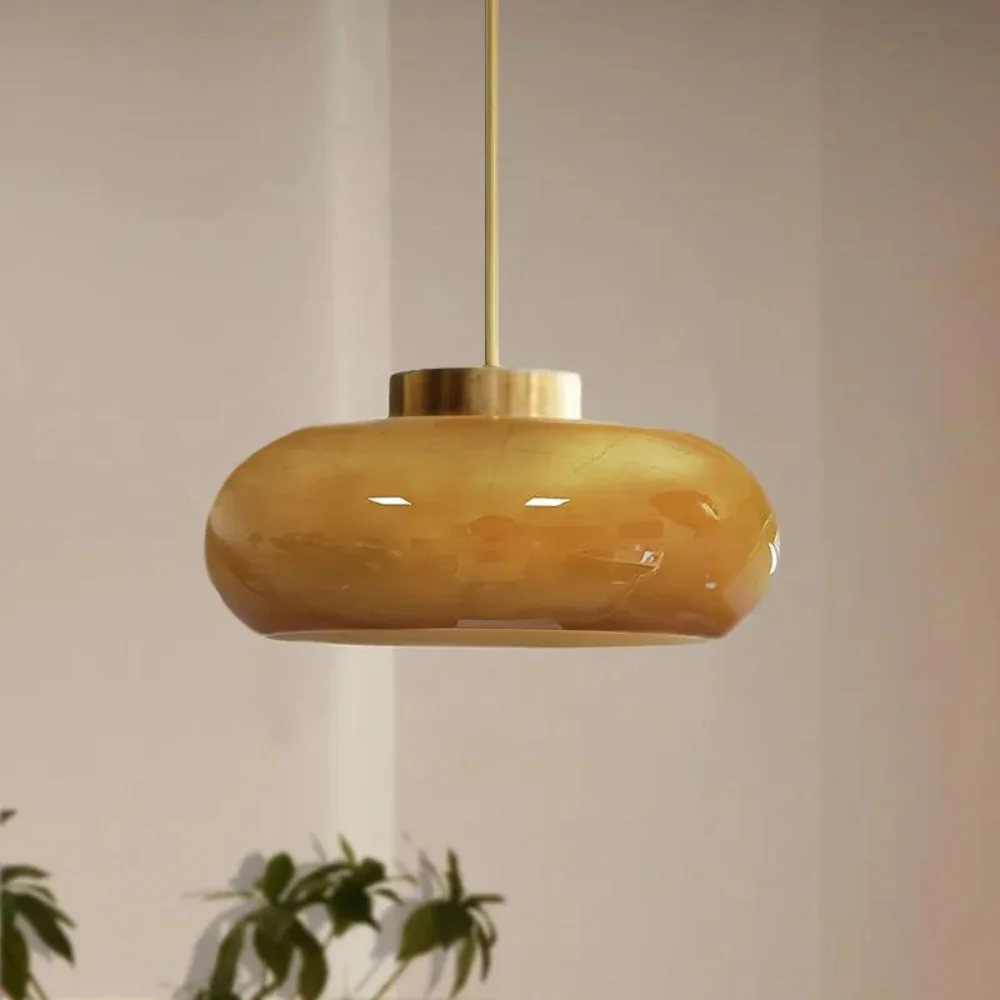 Nordic Vintage French Style Brass Chandelier