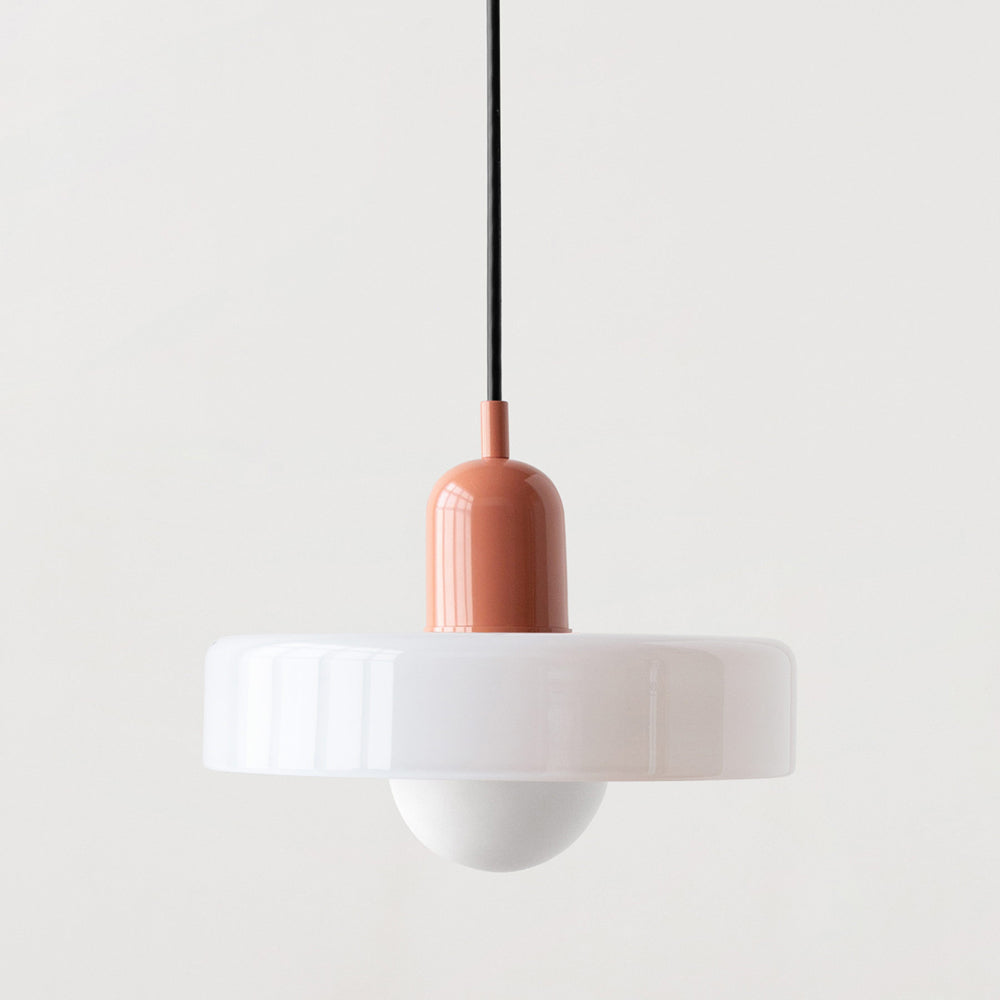 Bauhaus Glass Art Kitchen Island Pendant Light