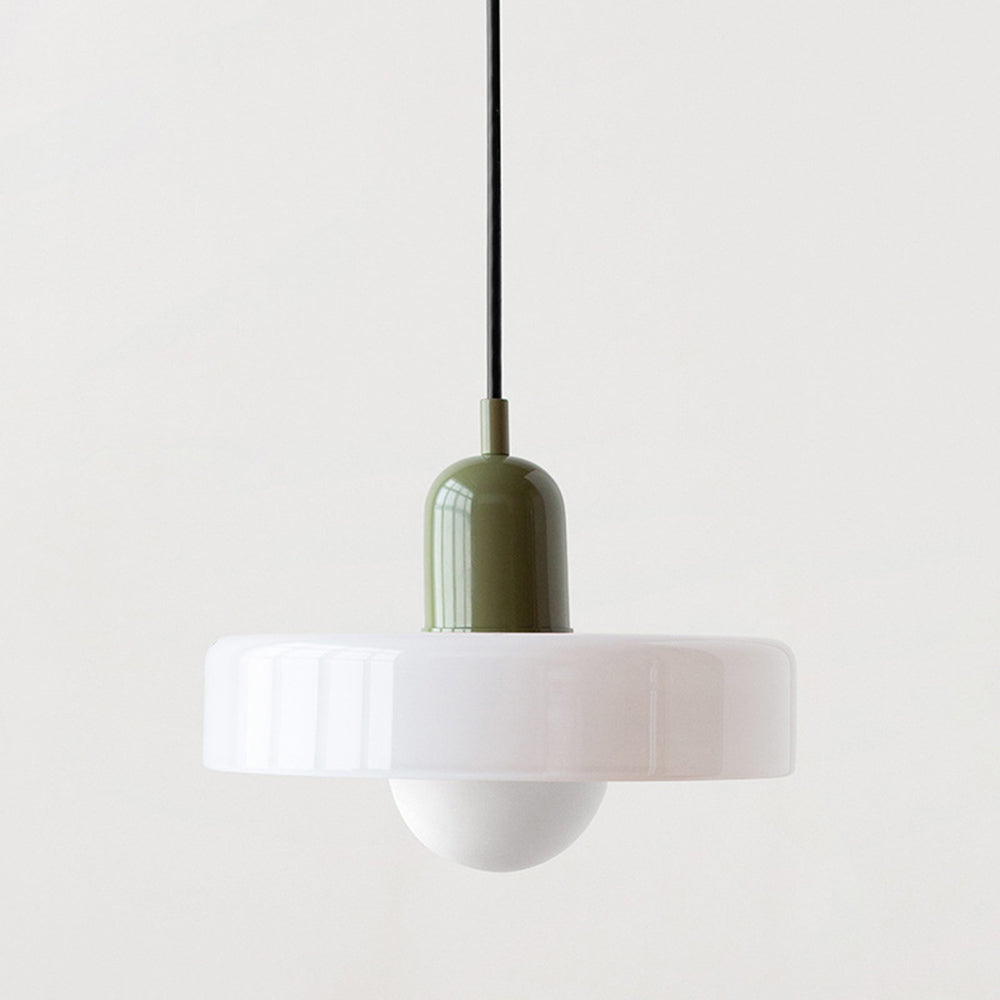 Bauhaus Glass Art Kitchen Island Pendant Light