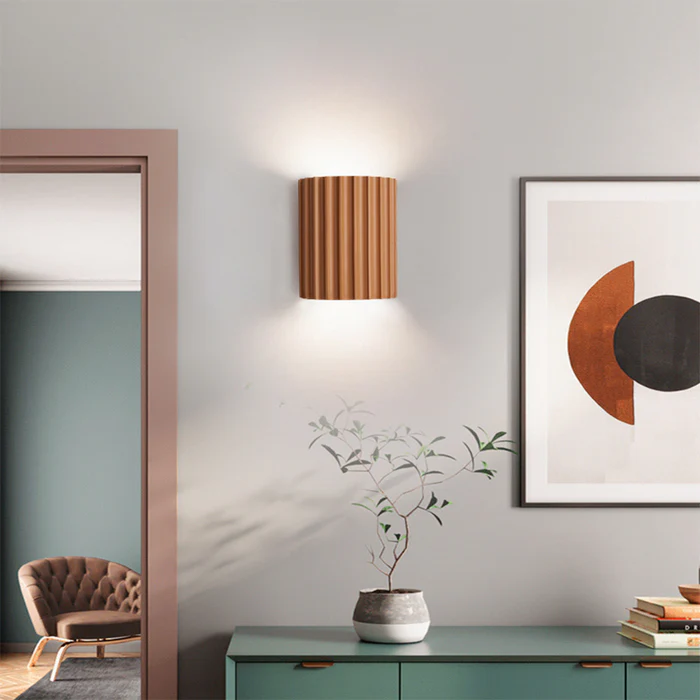 Resin Minimalistic Modern Wall Lamp