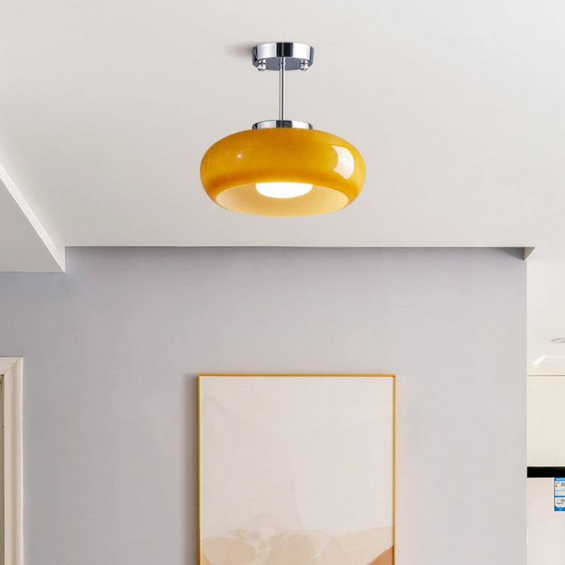 Round Vintage Glass Ceiling Lights