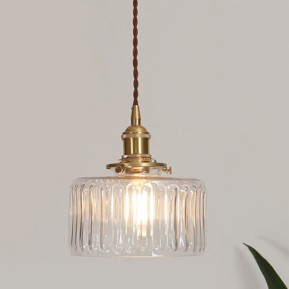Glass Vintage Pendant Light