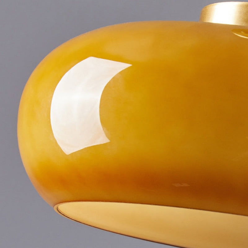 Round Vintage Glass Ceiling Lights