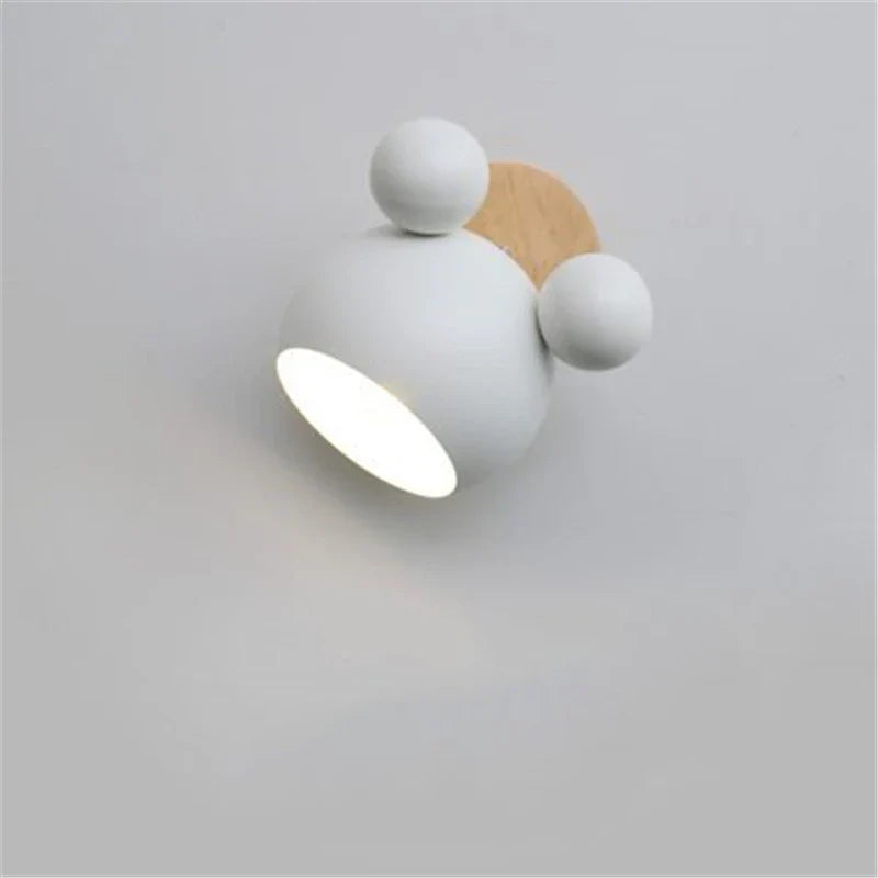 MickeyGlow Mouse Shaped LED Wall Lamp