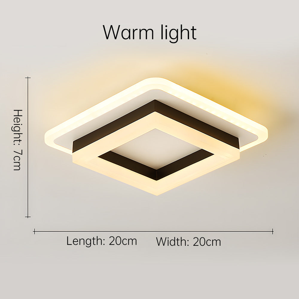 Modern Square LED Hallway Ceiling Light