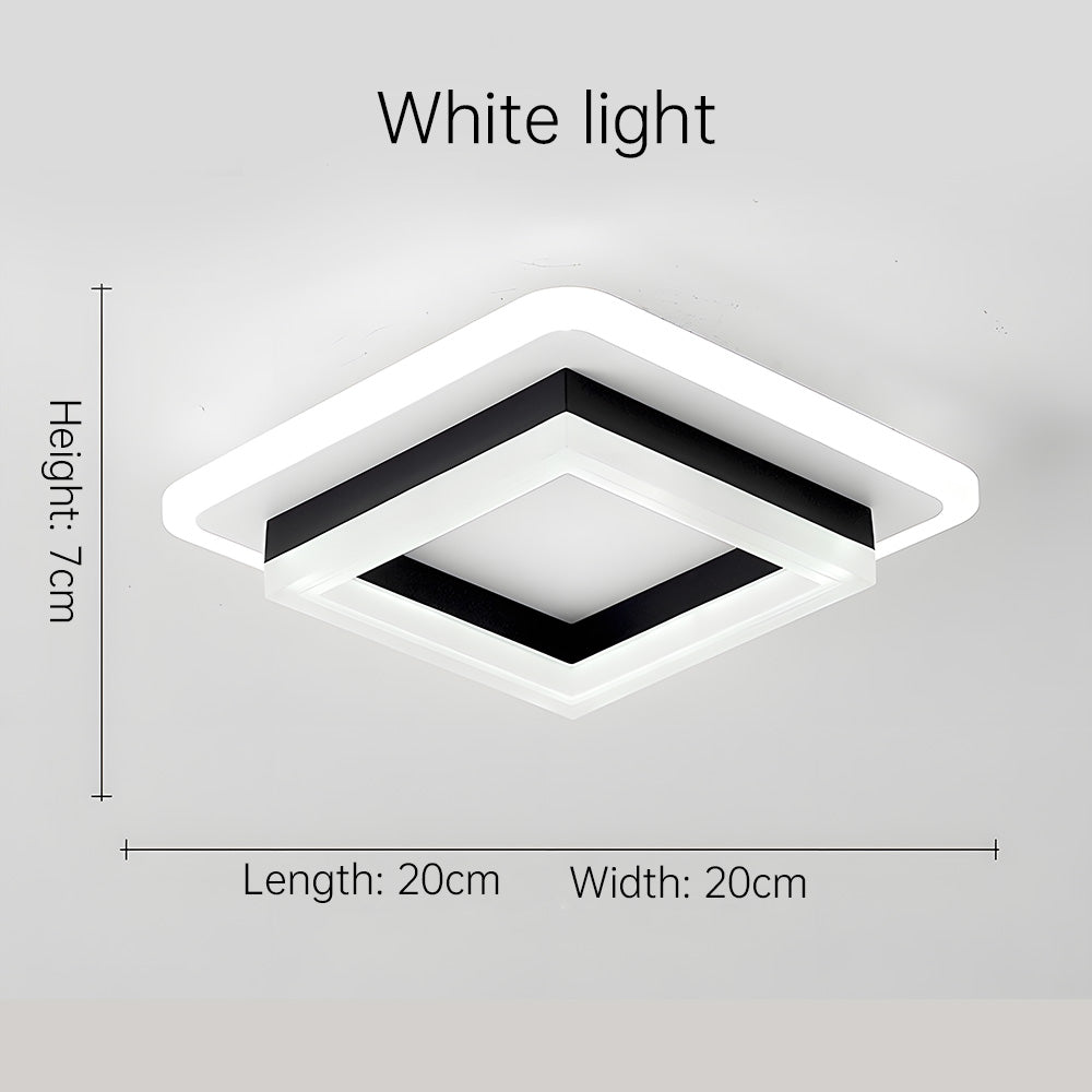 Modern Square LED Hallway Ceiling Light