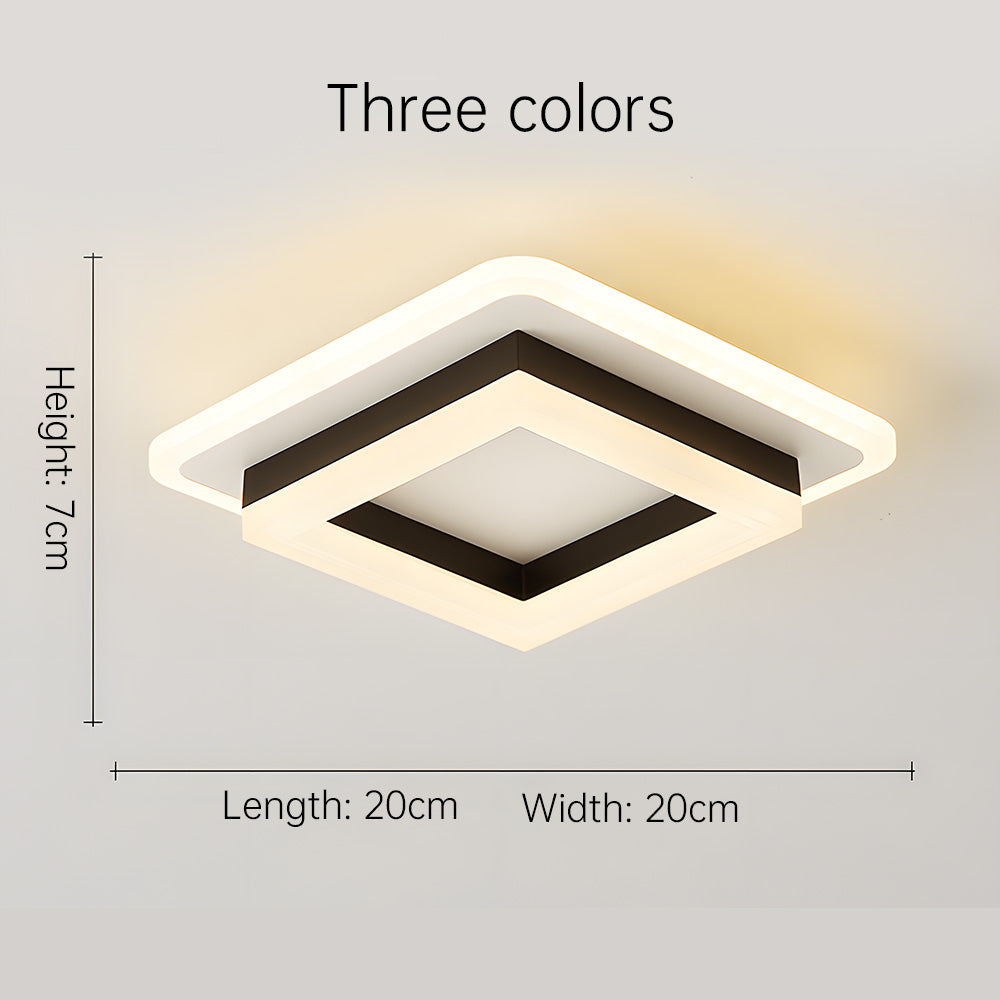 Modern Square LED Hallway Ceiling Light