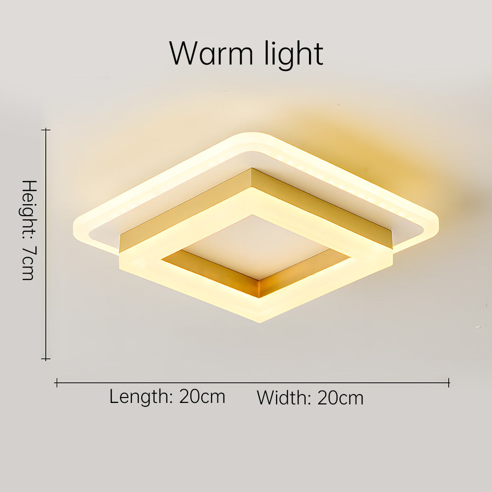 Modern Square LED Hallway Ceiling Light