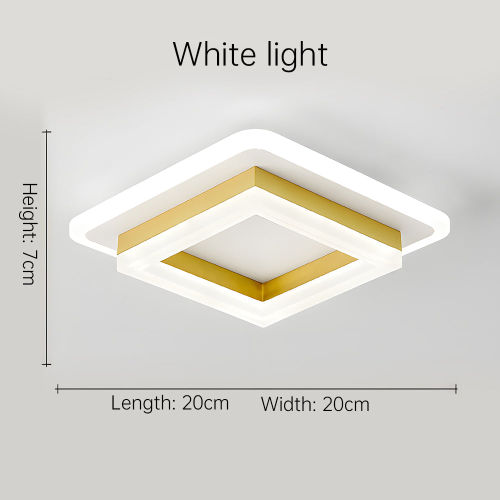 Modern Square LED Hallway Ceiling Light