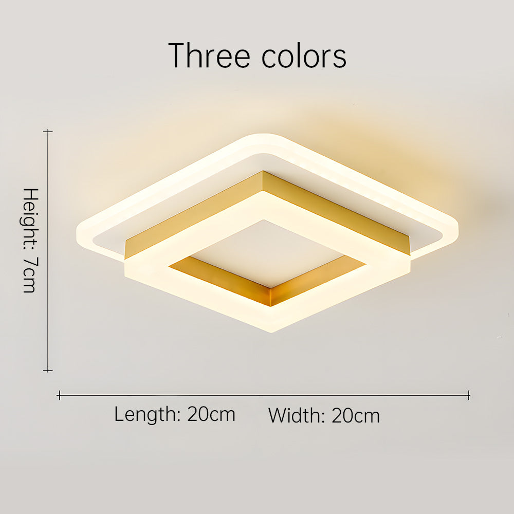 Modern Square LED Hallway Ceiling Light