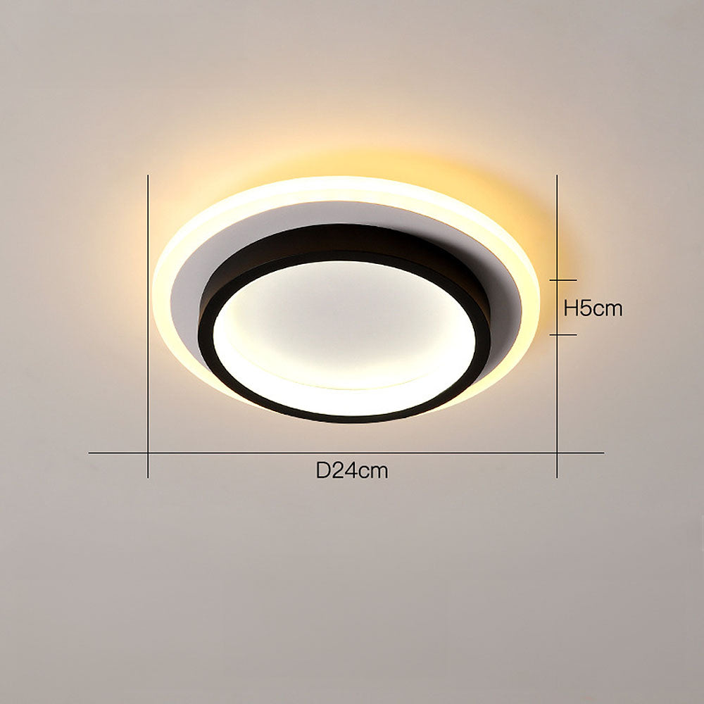 Art Deco Acrylic LED Ceiling Light