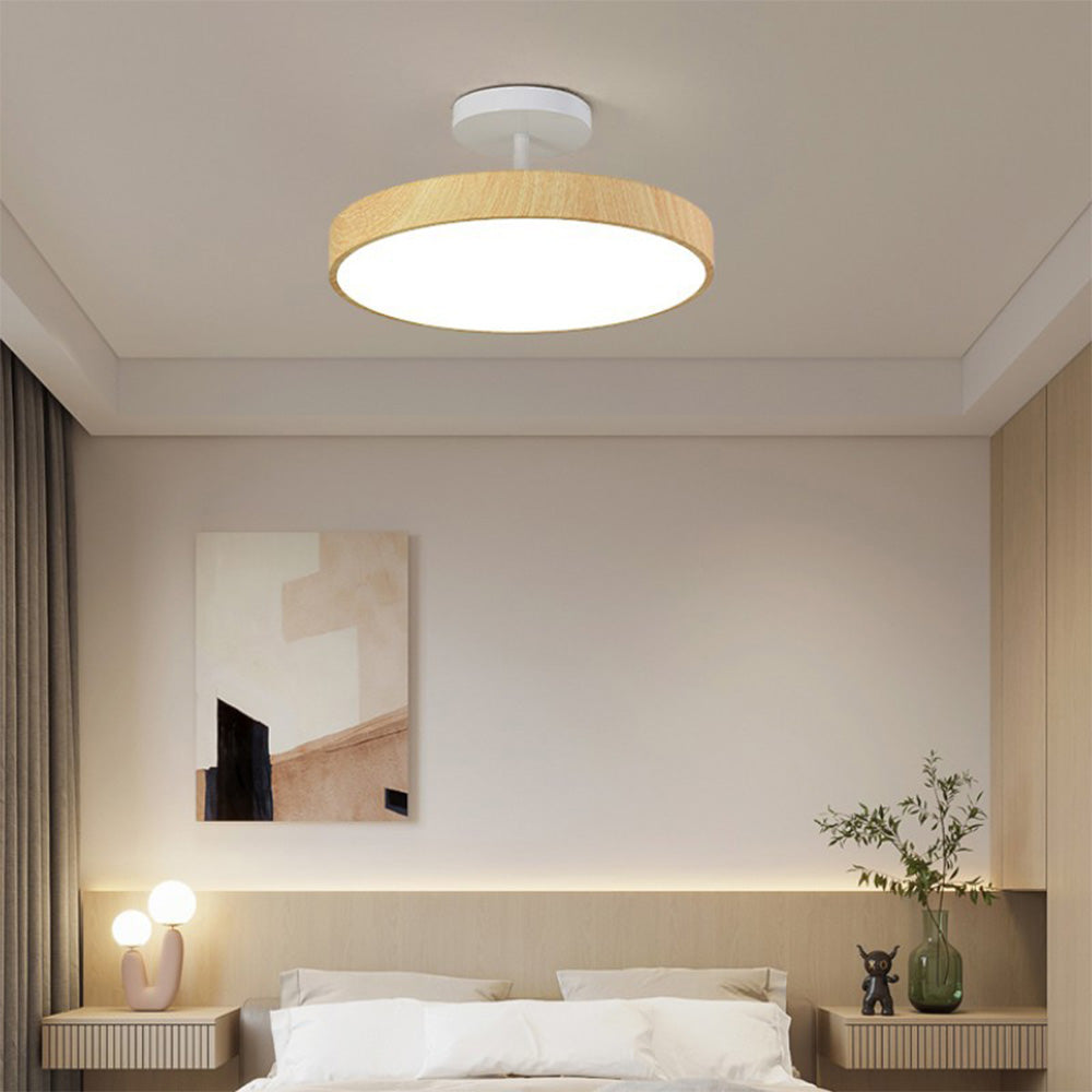 Modern LED Semi-Flush Ceiling Lamp