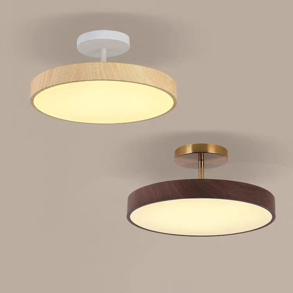 Modern LED Semi-Flush Ceiling Lamp