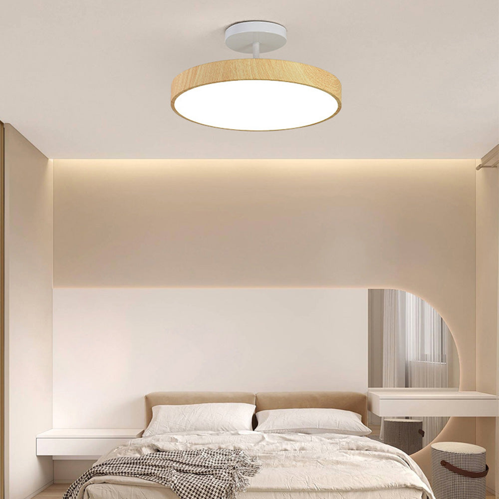 Modern LED Semi-Flush Ceiling Lamp