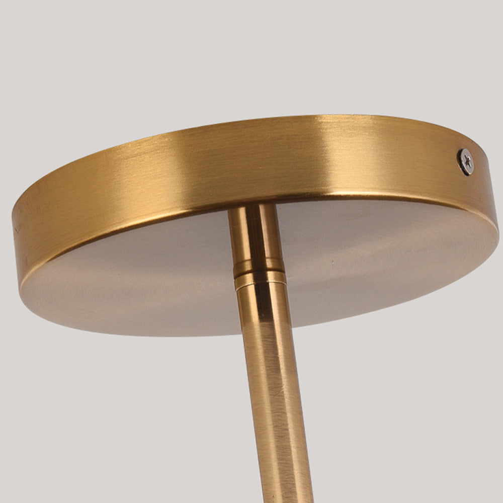Modern LED Semi-Flush Ceiling Lamp
