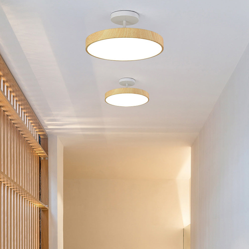 Modern LED Semi-Flush Ceiling Lamp