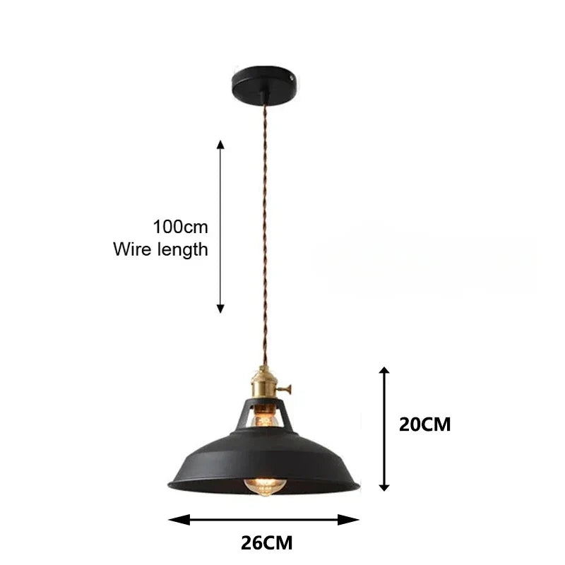 Vintage Industrial Retro Pendant Light