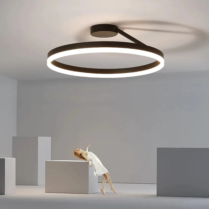 Minimalist Nordic Metal LED Living Room Ceiling Light