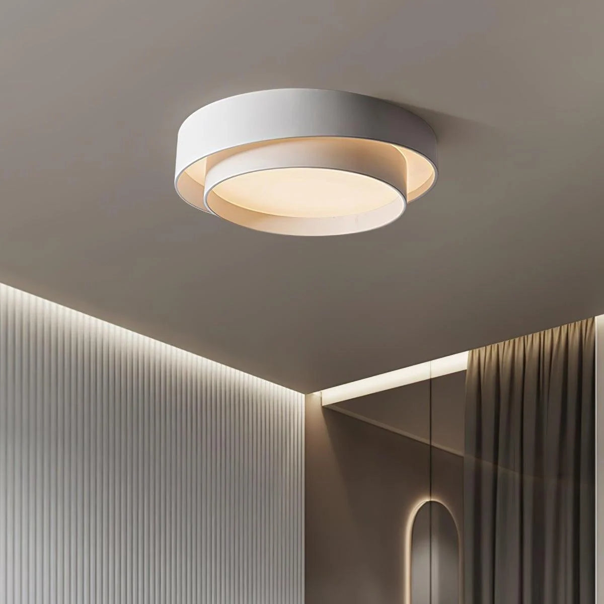 Creative Nordic Minimalist Modern Round LED Ceiling Light