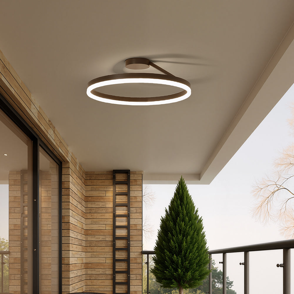 Minimalist Nordic Metal LED Living Room Ceiling Light