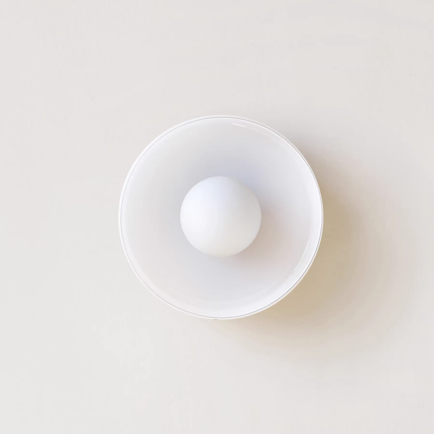 Modern Round Glass Flush Mount Ceiling Light