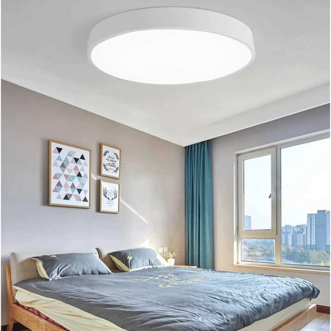 Circular Modern LED Flush Mount Ceiling Light