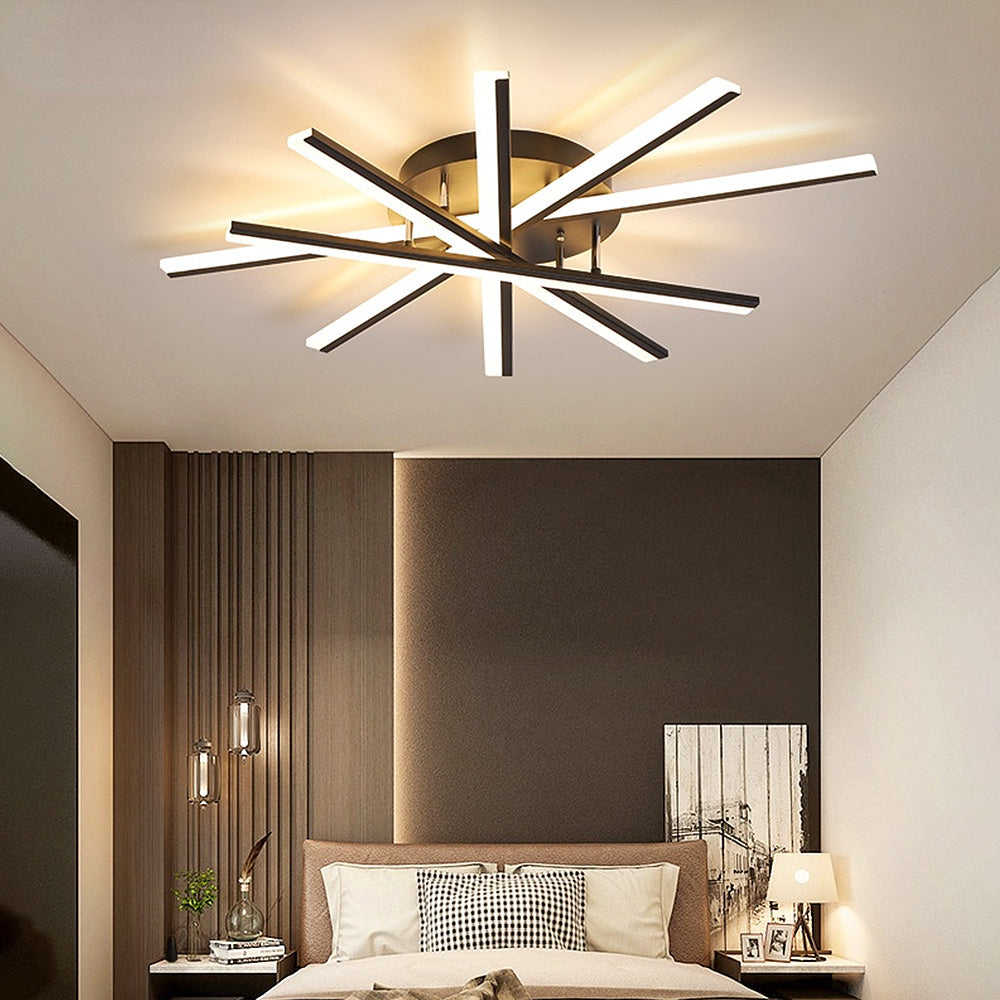 Metal Nordic Minimalist Creativity LED Ceiling Light