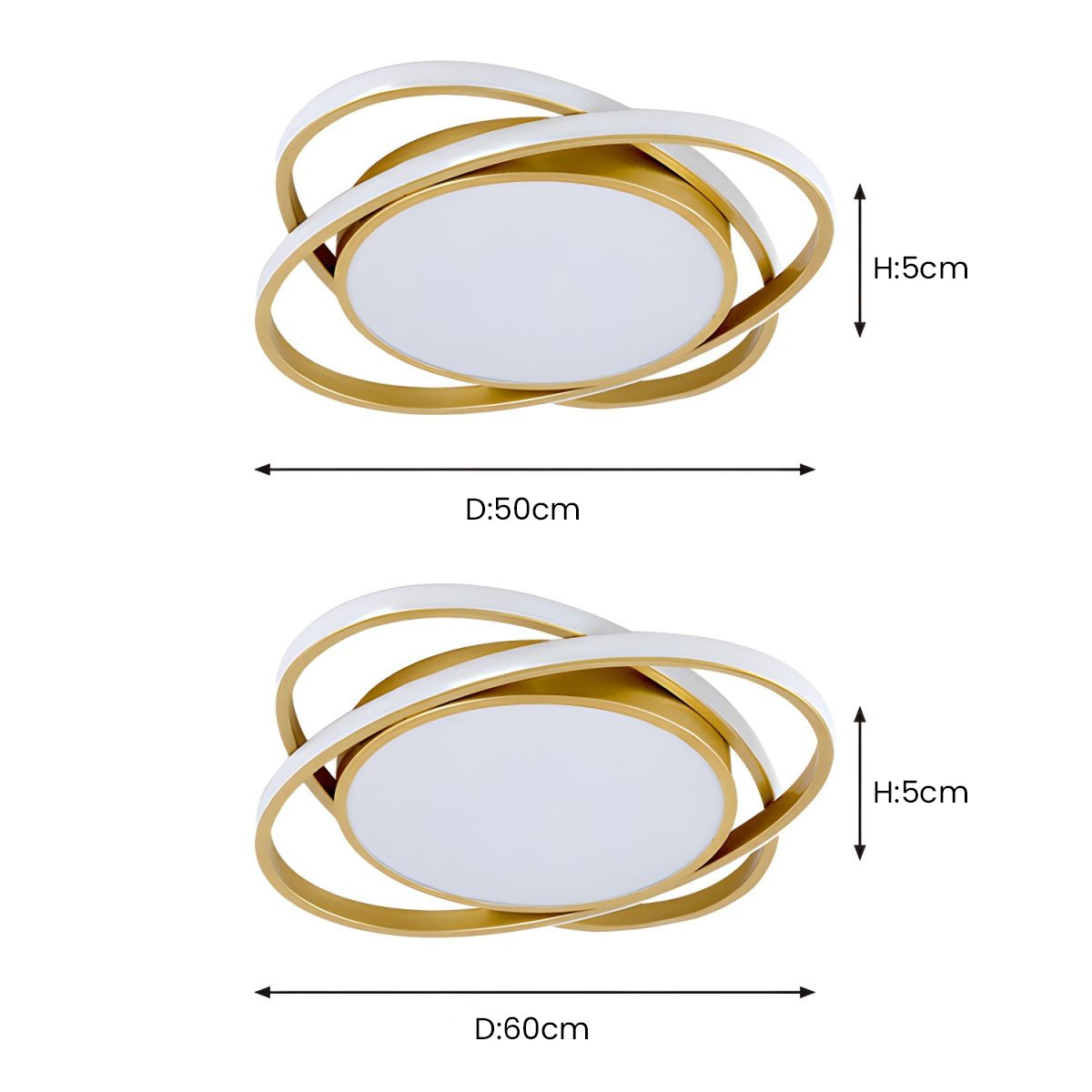 Flush Mount Stylish Bedroom Ceiling Lamp