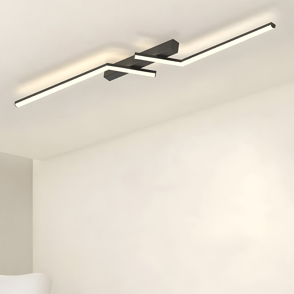 Minimalist Modern Long Strip LED Ceiling Lights