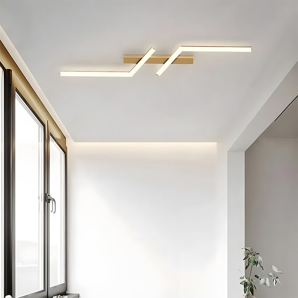 Minimalist Modern Long Strip LED Ceiling Lights
