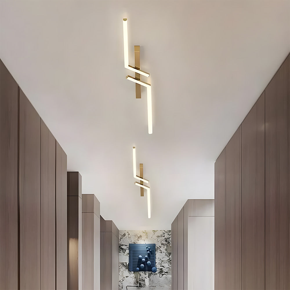 Minimalist Modern Long Strip LED Ceiling Lights