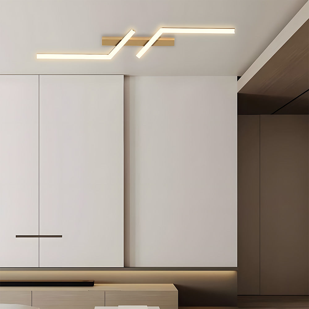 Minimalist Modern Long Strip LED Ceiling Lights