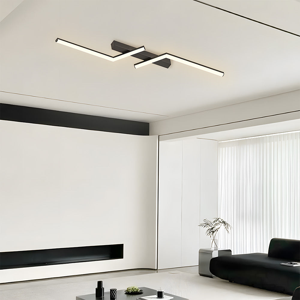 Minimalist Modern Long Strip LED Ceiling Lights