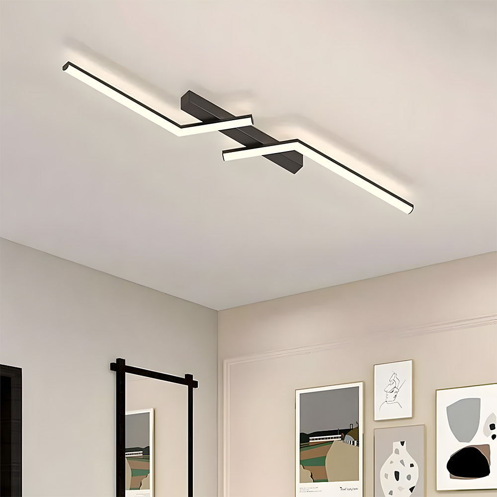 Minimalist Modern Long Strip LED Ceiling Lights