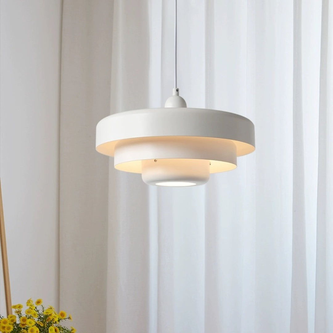 Mid Century Bauhaus Iron Pendant Lamp