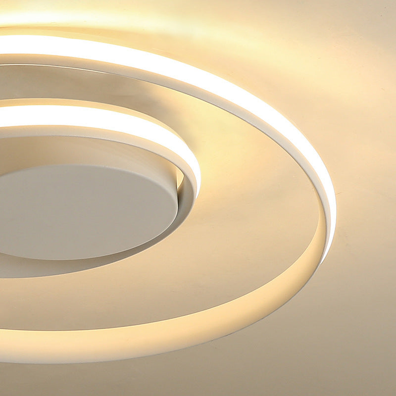 Metal Minimalist Living Room Ceiling Lamp