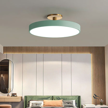 Minimalist Round Flush Mount LED Ceiling Light