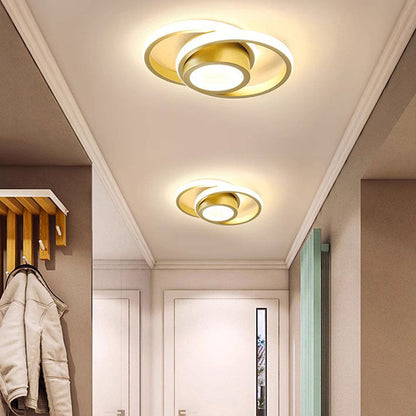 Minimalist Double Ring LED Ceiling Lamp