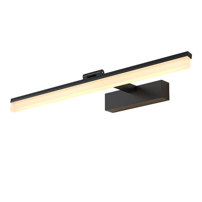 Black Contemporary LED Mirror Bathroom Wall Light
