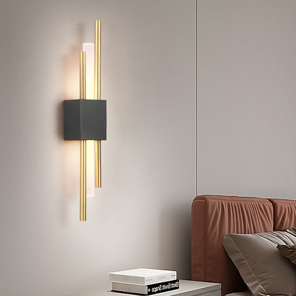 Modern Black And Gold Wall Sconce Lighting