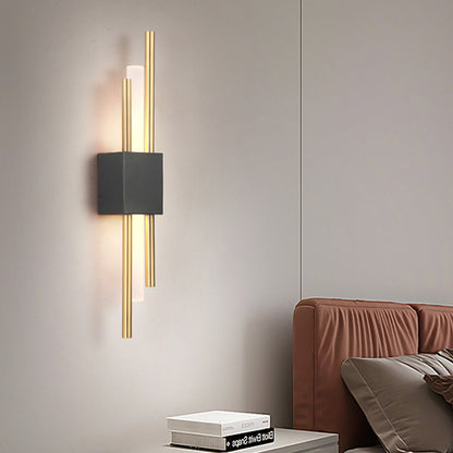 Modern Black And Gold Wall Sconce Lighting