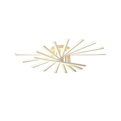 Metal Nordic Minimalist Creativity LED Ceiling Light