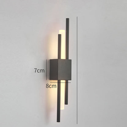 Modern Black And Gold Wall Sconce Lighting