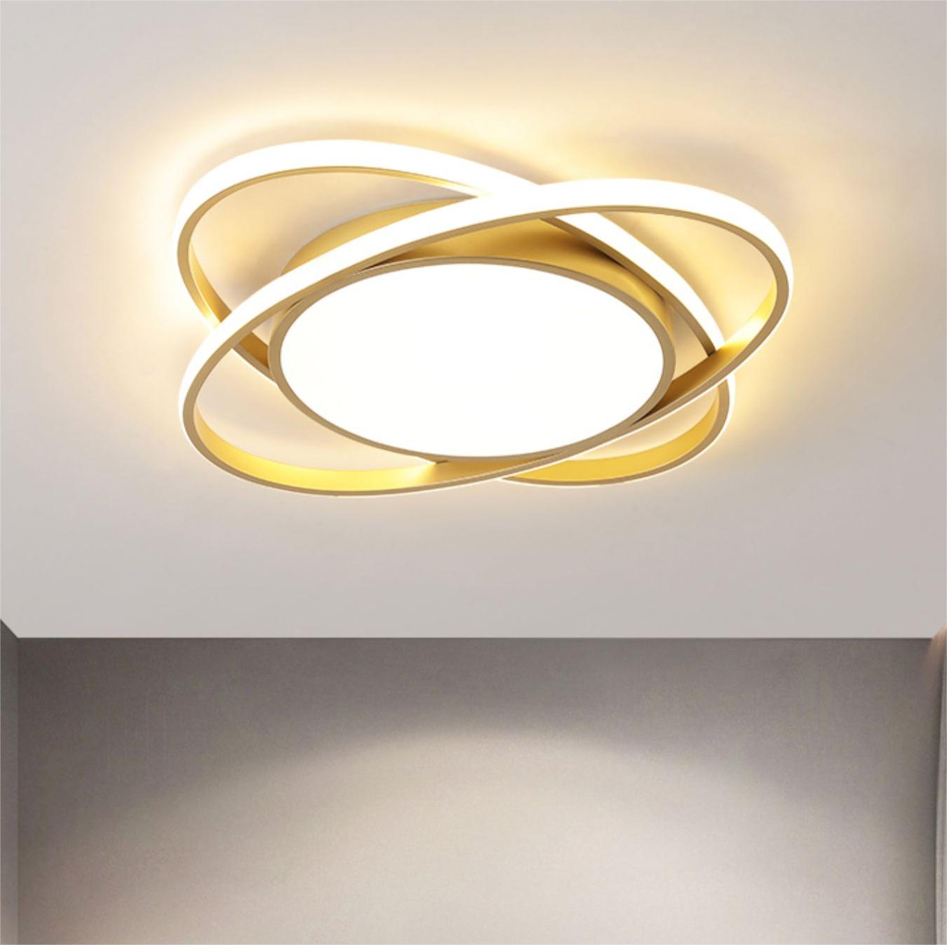 Flush Mount Stylish Bedroom Ceiling Lamp