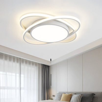 Flush Mount Stylish Bedroom Ceiling Lamp